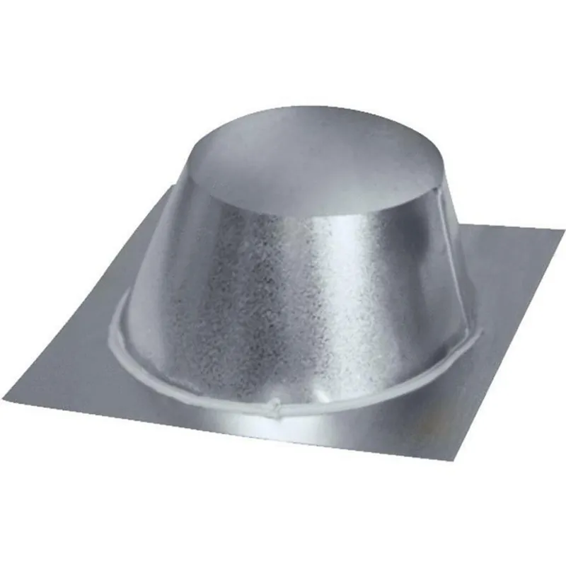 Innovative Hearth Products F0909 Roof Flashing 0-6/12 8in Chimney Dia