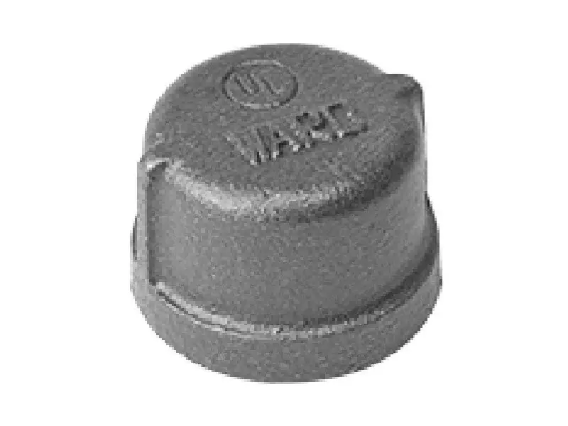 WARD MANUFACTURING C.BSCAP 3/8 BLK STEEL/MAL CAP