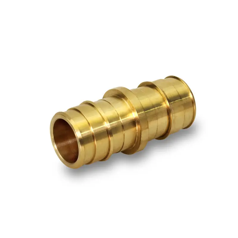 EverFlow WPRC1034-NL 1 F1960 x 3/4 F1960 PEX Brass Coupling LF