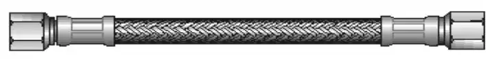 Crown Industries 163-40460 Supply Line S/S 3/8c X 3/8c X 60
