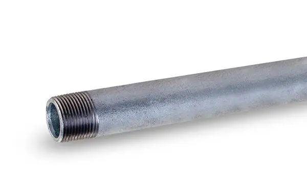 EverFlow PCGL1460 1/4 x 60 Galvanized Steel Pre-Cut Pipe