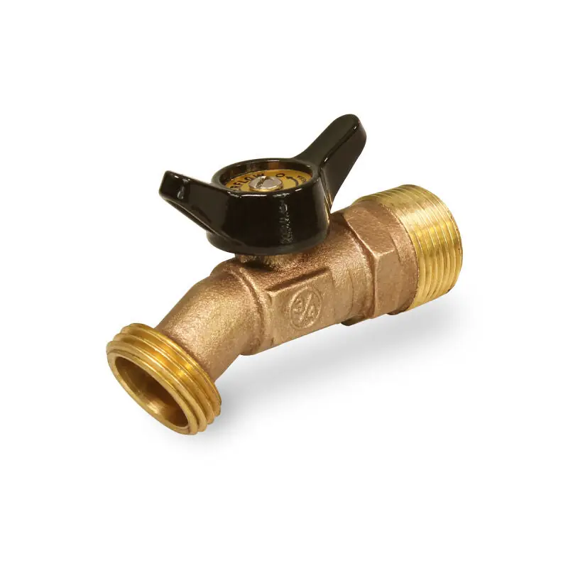 EverFlow 46343 3/4 MIP Quarter Turn No Kink Hose Bib