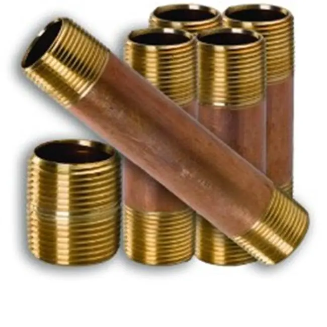 Alliance NPBR1220 Nipple Brass 1/2 x 2
