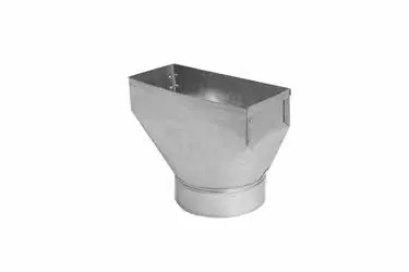 GRAY METAL 110R-14X2X6 FVPP5246 Straight Boot 6 in