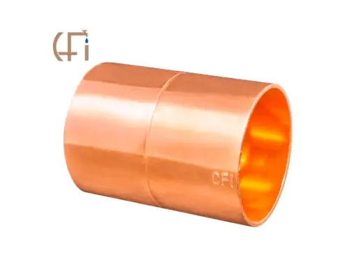 Copperfit 2005 Coupling Copper Swt W/Stp 1-1/2