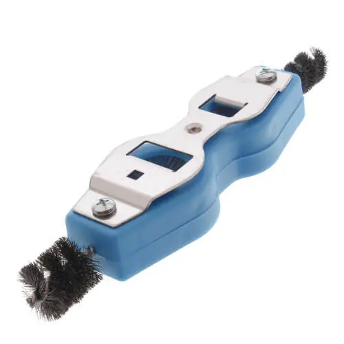 CLEANFIT BLUE MONSTER 70255 Tube Brush/Deburrer 6-In-1 1/2 x 3/4 in ID Brush Dia