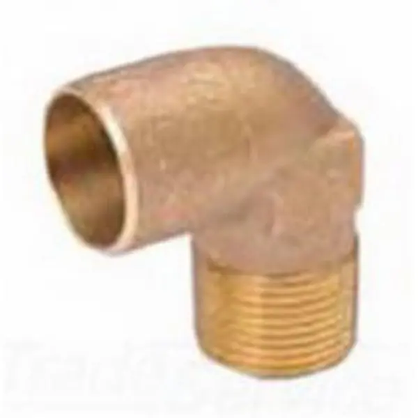 EverFlow A02558NL 3/4 C X 1/2 M 90 EL CAST NL DOMESTIC
