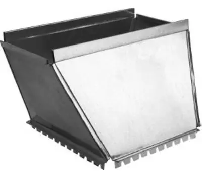 Gray Metal 24X8-81CSD-1 Transition TakeOff 8 inches x 24 inches