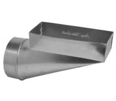 Gray Metal 10X3-121-12 Vertical Elbow 45 3 in x 10 in