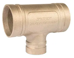 GRUVLOK 1330012255 4 x 2 Copper Tee