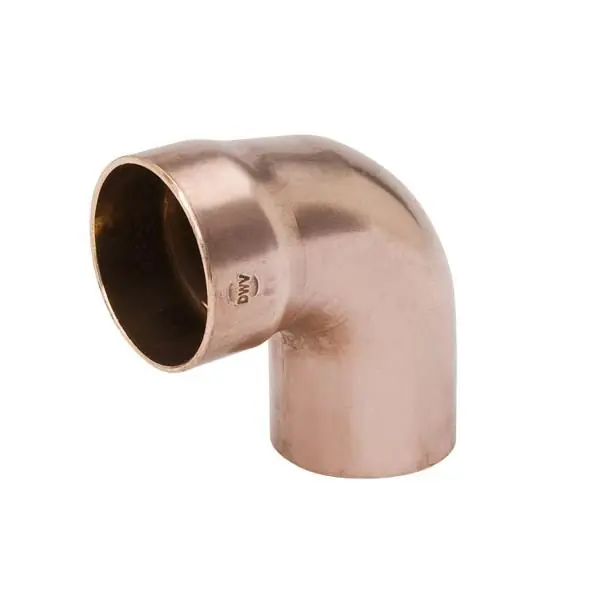EverFlow W07412 2 FTG X C DWV 90 EL WROT DRAINAGE DOMESTIC
