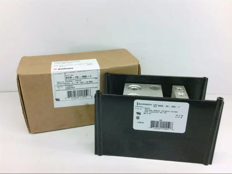 Burndy BDB263501 35061P2/014 SEC Power Distribution Block