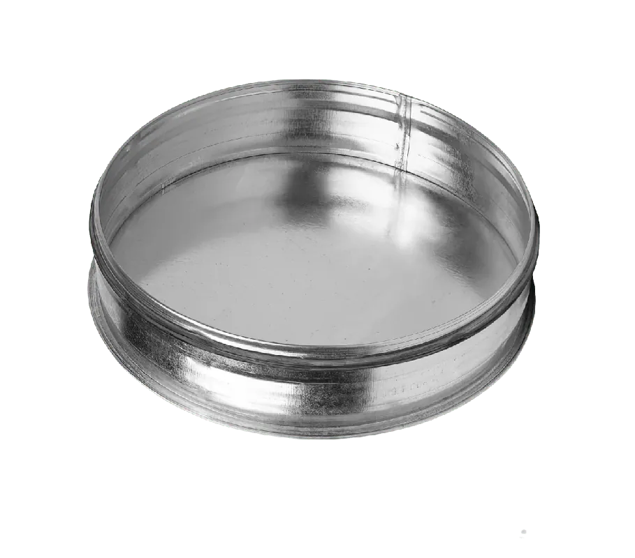 Gray Metal 12-310 End Cap No Crimp 12 Inches