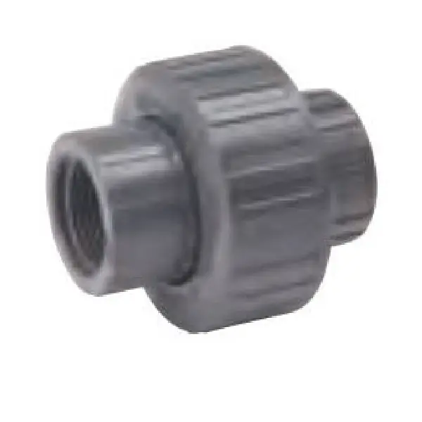 B & K LLC 164-106 PF40U1-1/4T SCH40&80 PVC UNION 1-1/4 THREADED X THREADED