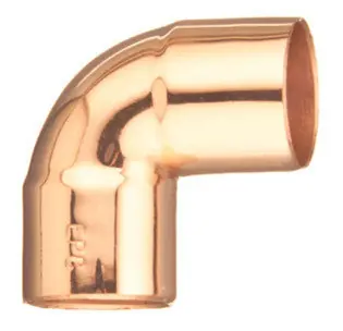 Elkhart Products 10031266 107-C 3/8 Copper Elbow 90