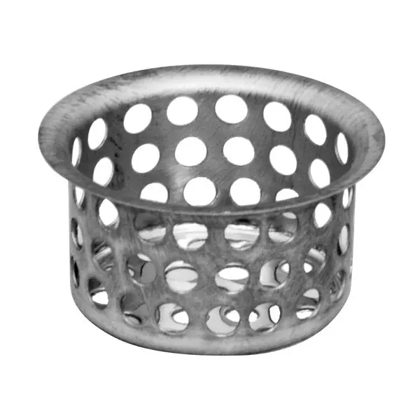 EverFlow 7501 Nickel Plated Brass Sink Strainer Basket W/O Post