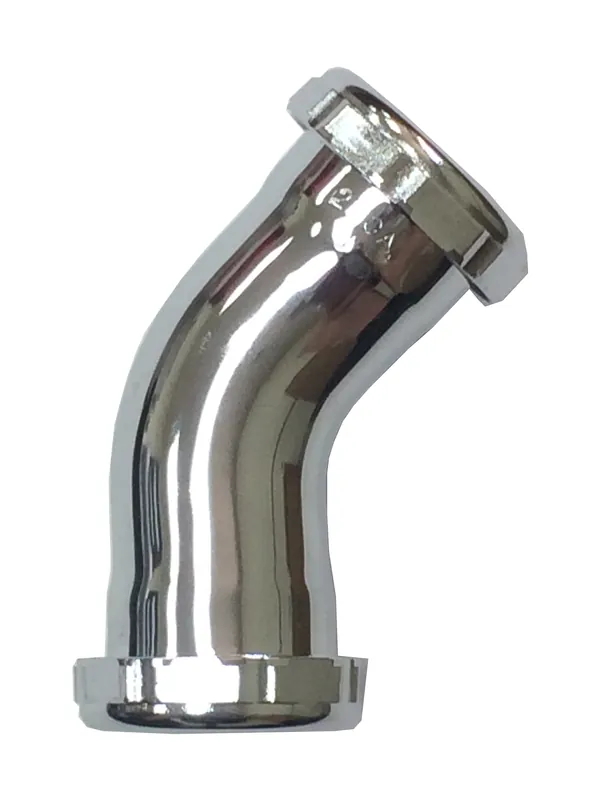 C.S.B. International Products 864CP Elbow 45 Slip Joint Chrome 1-1/4