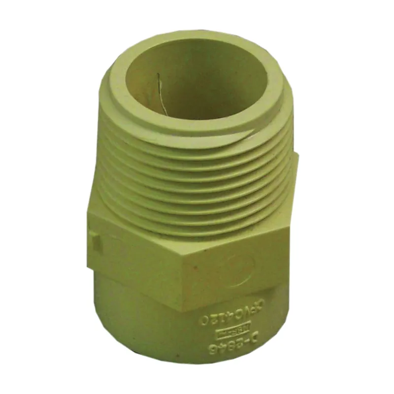 Genova 50410 Adapter Male CPVC SCH 40 1 Slip x 1 MIP