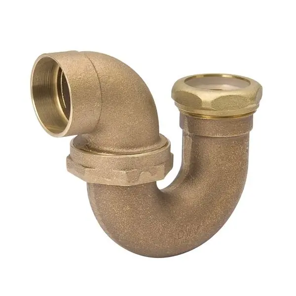 EverFlow A15636 1-1/2 C X Slip Joint Union DWV P-Trap Domestic