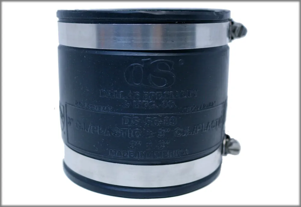 Dallas Specialty & MFG. Co. DS56-33 Coupling Flexible 3 CI or PVC