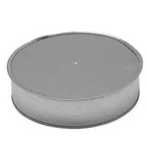 GRAY METAL 6-310 FVP6406 End Cap Round 6 in