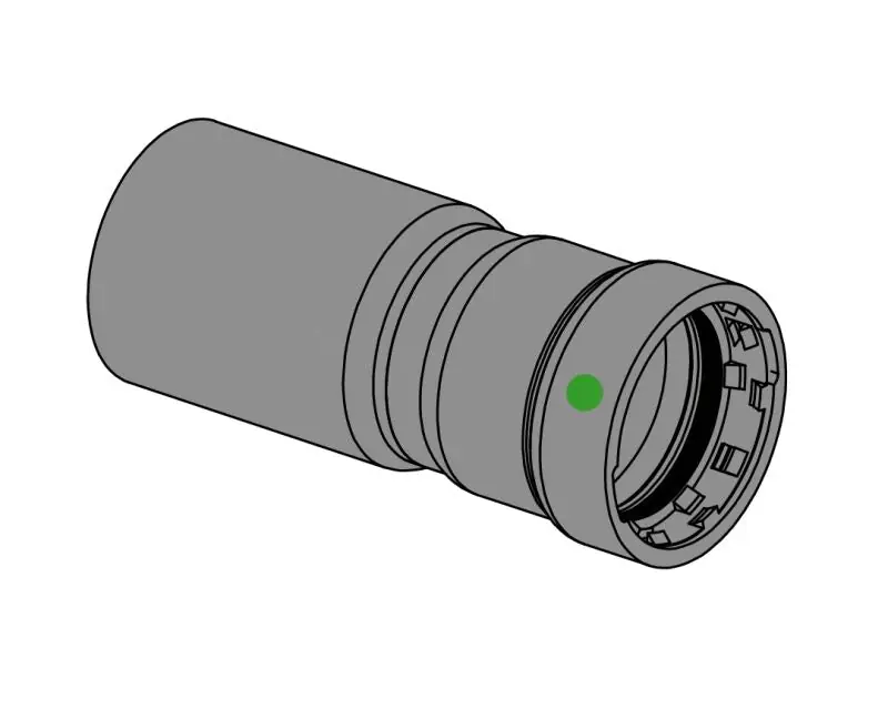 EverFlow MPSR1534 1-1/2 x 3/4 FTG x P Street Titanpress Reducer