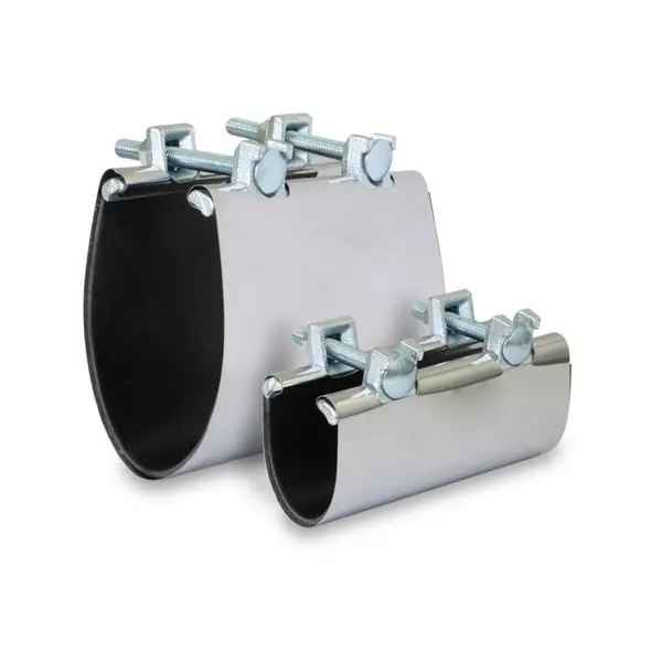 EverFlow SSRC60125 1-1/4 IPS x 6 SS Repair Clamp Two Bolt