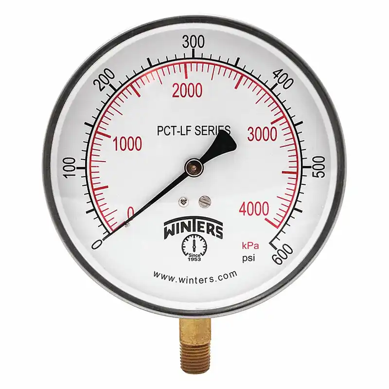 WINTERS INSTRUMENTS PCT331LF PCT-LF 1/4L 0-600#