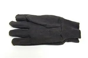 GENE RICH 6320 GLOVE-BROWN JERSEY-KNIT WRIST