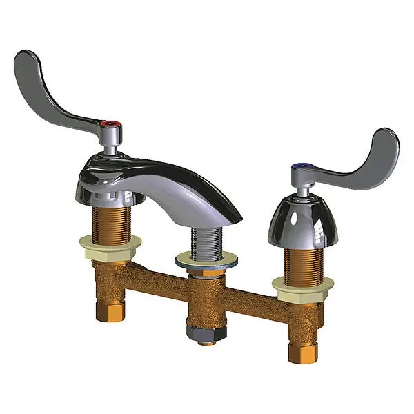 Chicago Faucet 404-317ABCP/TERR.NET Faucet Lav Wd/Sprd Ada Hdls Chf