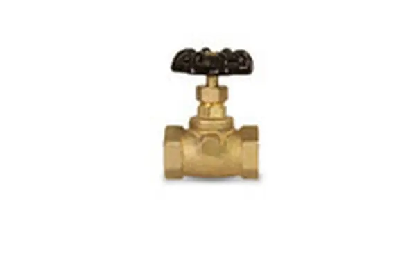 EverFlow 410T034-NL Stop Valve W/Drain Lead Free