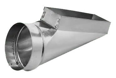 GRAY METAL 12X2X6-112RL Registered Boot Center Left 2-1/4 x 12 x 6