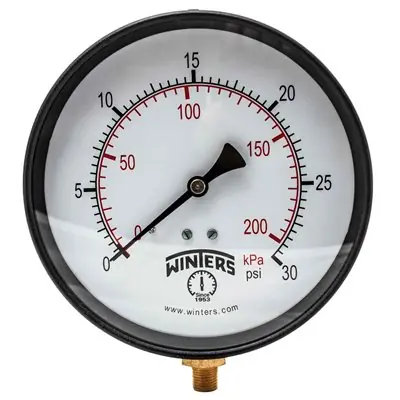 Winters P1S251 0-30 Pressure Gauge