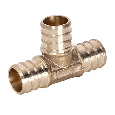 Eastern Foundry 109664 Tee Red Brass Viega 3/4x1/2x3/4