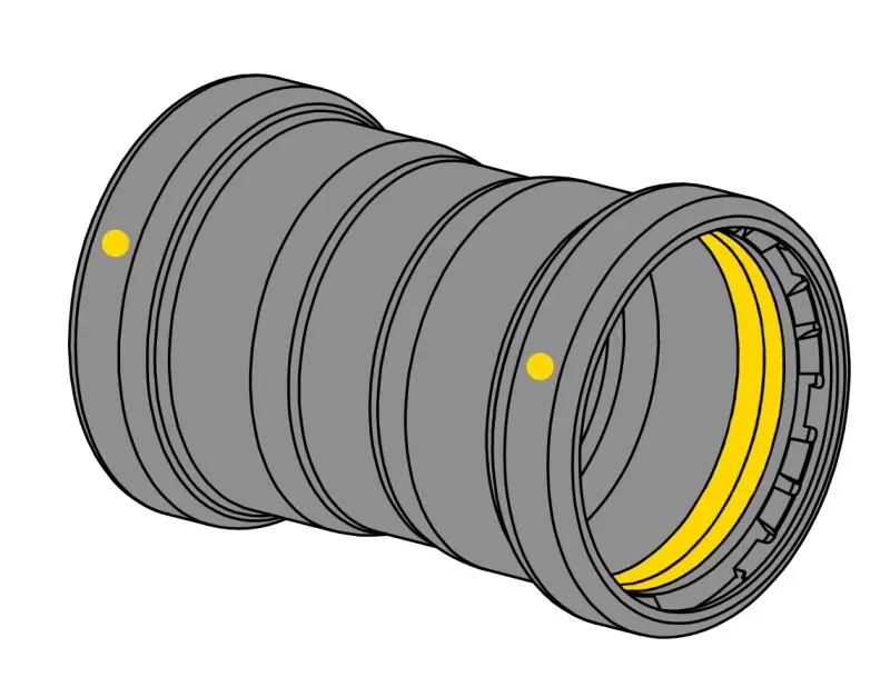 EverFlow TPCP0400G 4 P X P Coupling XL TitanpressG HNBR Gas Carbon Steel