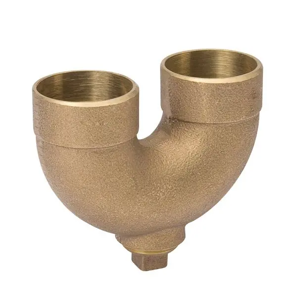 EverFlow A15695 1-1/2 C DWV RETURN BEND W/ CLEANOUT DOMESTIC