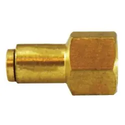Anderson Metals 02066-0606 3/8 O.D. X 3/8 FIP Quick Pus