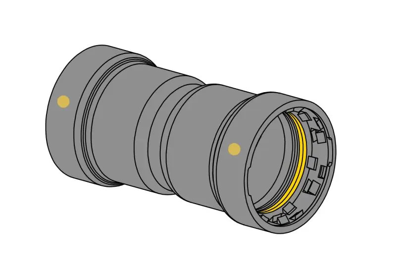EverFlow TPCP0012G Coupling P X P TitanpressG HNBR Gas Carbon Steel