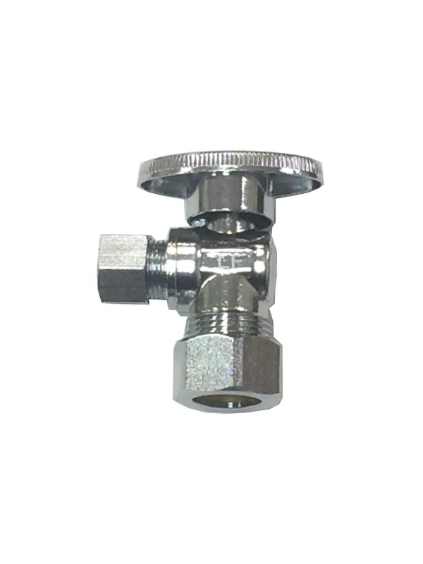 C.S.B. International Products VA2-Q Stop, Angle, 3/8fip X 3/8c, 1/4 Turn