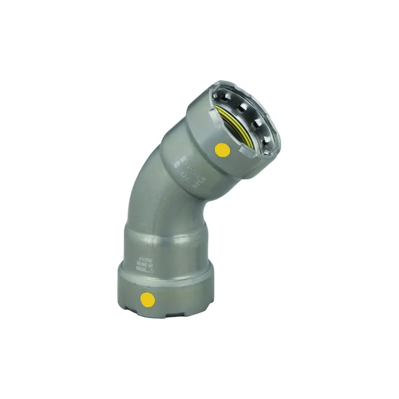 MegaPress 25241 45 Deg Elbow Pipe 1in Press CS Import