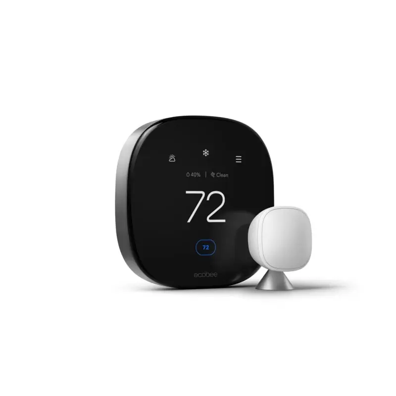 Carrier EB-STATE6P-01 Ecobee Smart Thermostat Premium with Voice Control and Smart Sensor