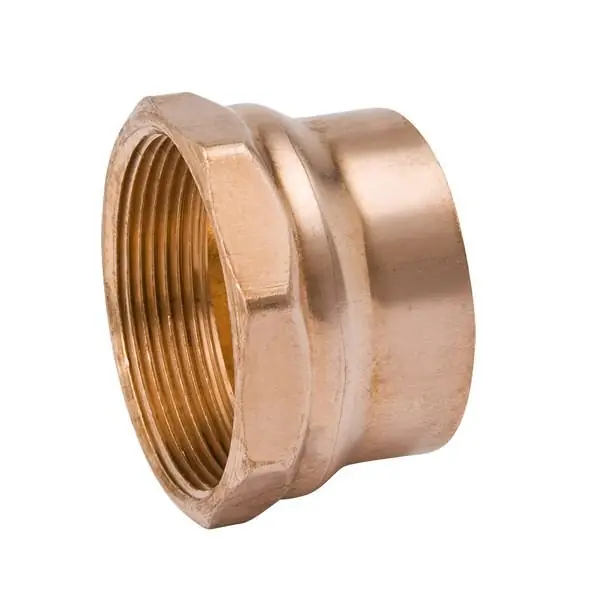 EverFlow W07221 1-1/2 C X F DWV Adapter Domestic