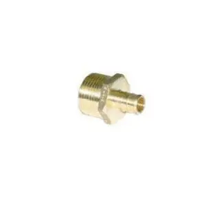 EASTERN FOUNDRY & FITTINGS 104066-LF Adapter, Brass, Viega, 3/4 Mip X 1/2
