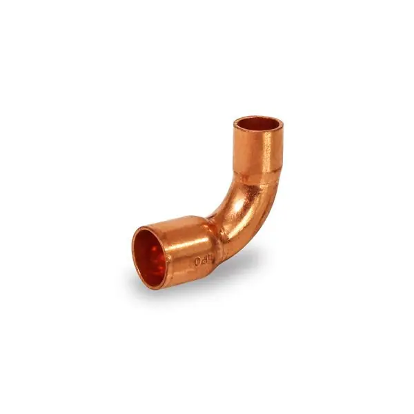 EverFlow CCLT3412 90 Long Turn Ell C X C 3/4 X 1/2 NOM 7/8 X 5/8 OD IMPORT