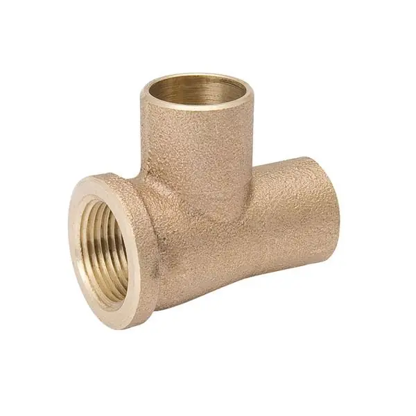 EverFlow A02151NL 1/2 C X 3/4 F X 1/2 C Tee Cast NL Domestic