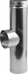GRAY METAL 3-304-EZ Galvanized Tee 26 Gauge 3 In