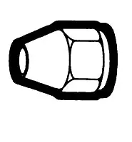 Holyoke Fittings 41S-14 FLN7/8 441S-78 7/8 Short Flare Nut