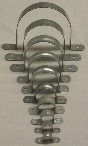 C & S Manufacturing Corp 12THS-GNN GPS1/2 IPS Galvanized Pipe Strap 1/2