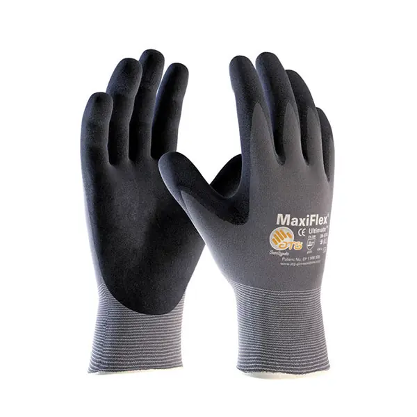 EQUIPARTS 36975 Gloves Maxiflex Nylon Nitrile Md