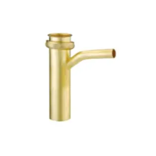 EverFlow 41312 1-1/2 x 12 Rough Brass Dishwash Tailpiece 1/2 Copper Inlet